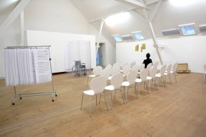 Einzelausstellung Carolin George: Schriftbilder, 2019
