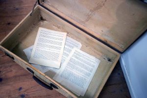 Einzelausstellung Carolin George: Schriftbilder, 2019