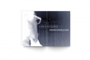 Broschüre Carolin George "Menschenlesen – Porträts in Wort und Objekt"